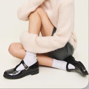 NWT REFORMATION Angela Loafer, Black, size 6